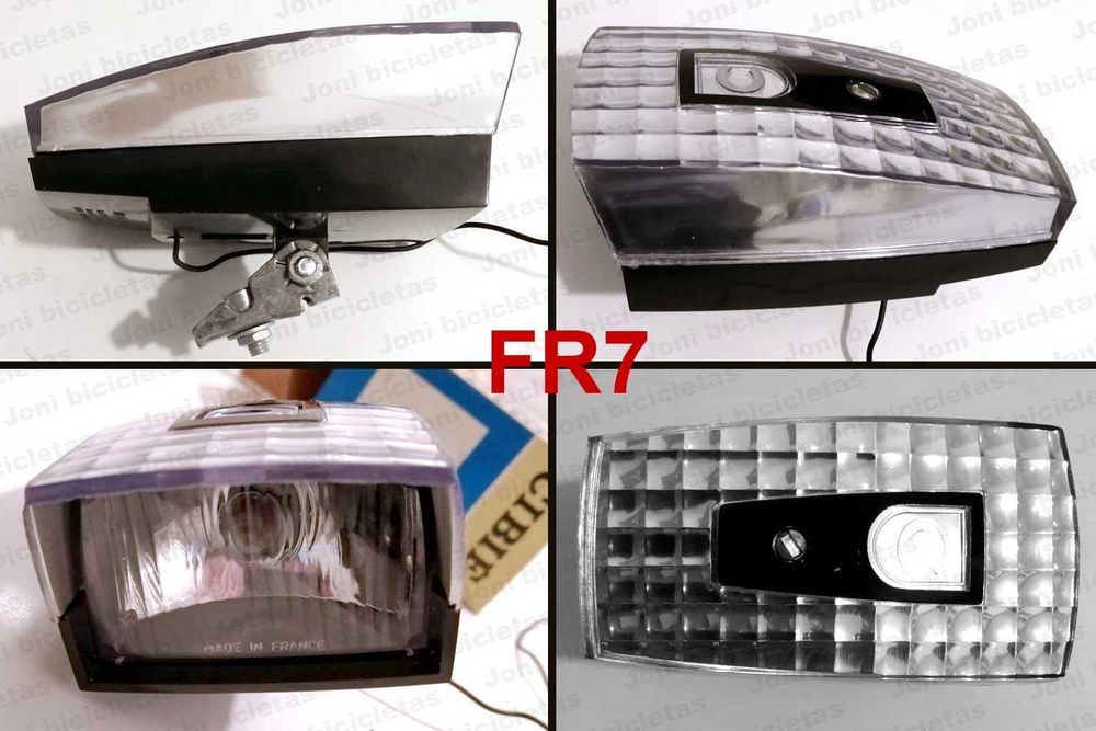 Farol, lâmpada de bicicleta clássica, pasteleira, Janete, MTB