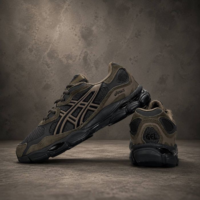Крутезні чоловічі кросівки Asics GEL-NYC GTX M Khaki Grey! Нові! Є накладений платіж! Розміри: 41,42,43,44,45,46!