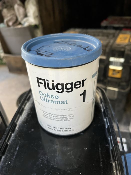 Flugger/ Jeger klej do tampet, lakier ochronny protector