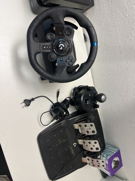 Volante logitech g923 como novo