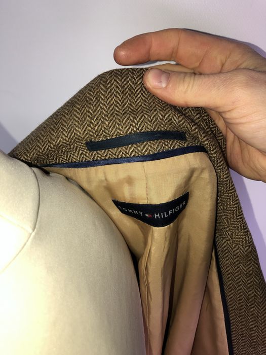 Чоловічий вовняний піджак Tommy Hilfiger tweed  Herringbone не Harris