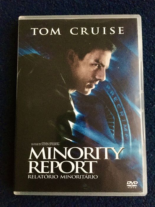 Relatorio Minoritario DVD 9Gb DTS 5.1 - Tom Cruise Minority Report 2 Discos (Portes CTT GRÁTIS)