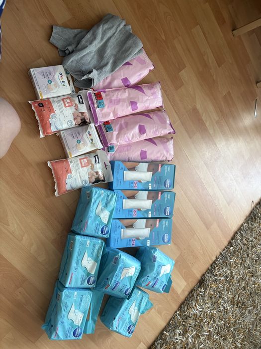 Podpaski poporodowe majtki wkladki chlodzace Canpol Babies