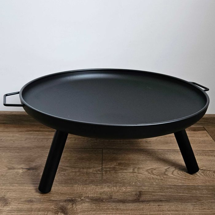 PALENISKO Ogrodowe 59 cm Grill Ognisko Misa Czarne  Wakacje Lato