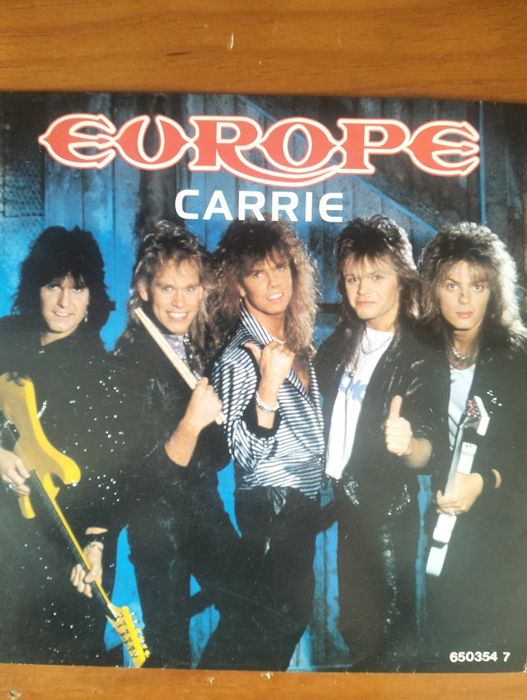 Disco de vinil single Europe - Carrie'