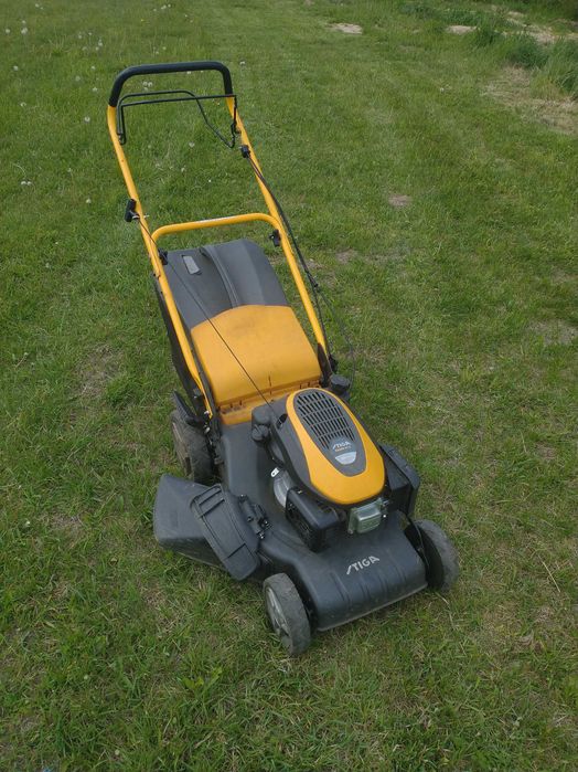 kosiarka spalinowa stiga,silnik honda,naped kosz mulczer wyrzut boczny