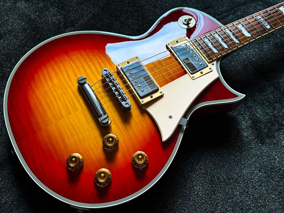 ESP Edwards E-RODEO DECADE e-ZUKA Eclipse / Les Paul Cherry Sunburst ...