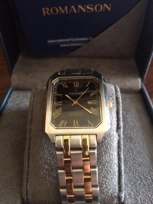 Часы Romanson gold plated (Швейцария)