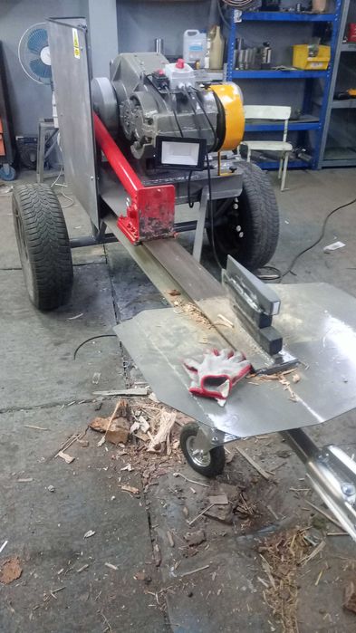 Łuparka mechaniczna,na wd400,4 kw