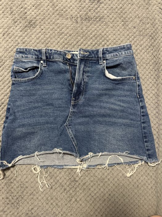 Коротка спідниця джинсова
