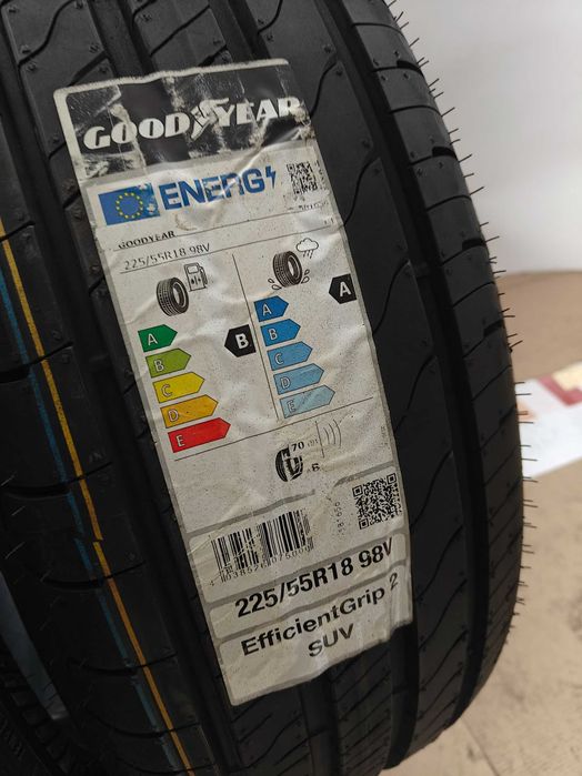Шини літо НОВІ 2шт R18 225 55 GoodYear Гудіер преміум клас