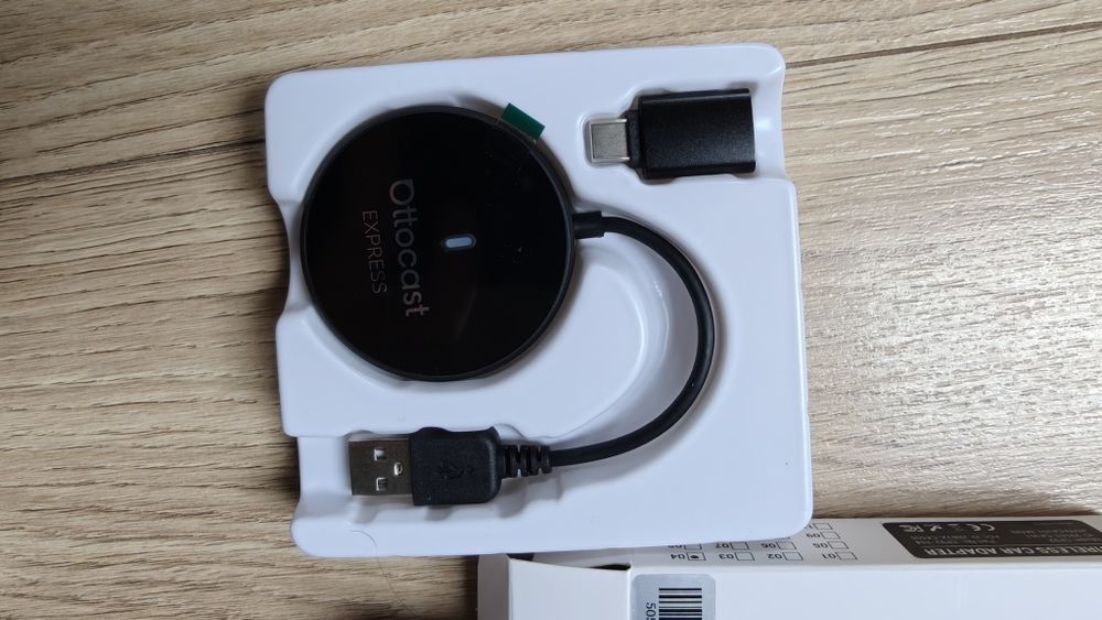 Ottocast mini 2 w 1 Wireless Carplay/ Android auto