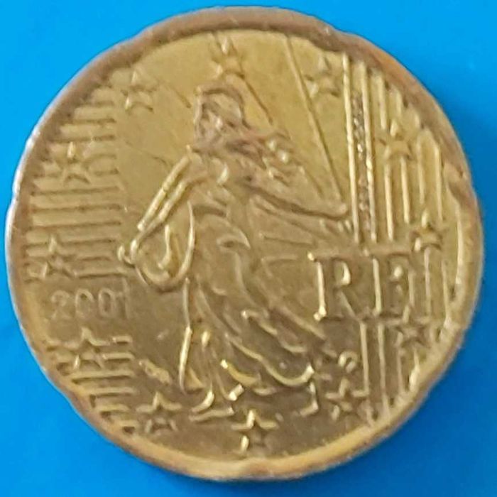 20 Cêntimos de 2001 de França, A Semeadora