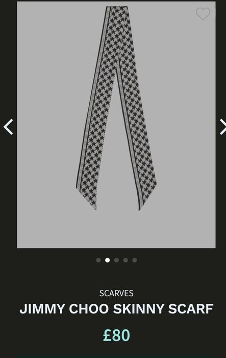 Шовковий шарф від Jimmy Choо