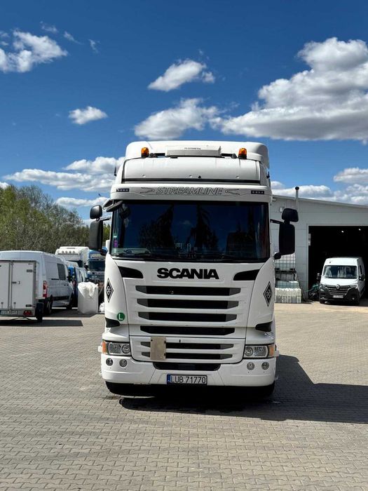 Scania R410 hydraulika ADR 4 poduszki