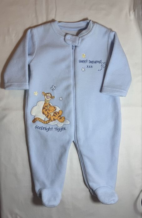 Чоловічок на флісі Disney та х/б на 3-6міс+шапочка