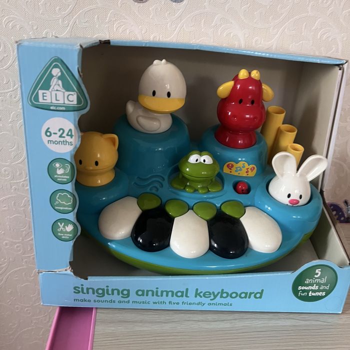 ELC Інтерактивна клавіатура. Singing animal keyboard