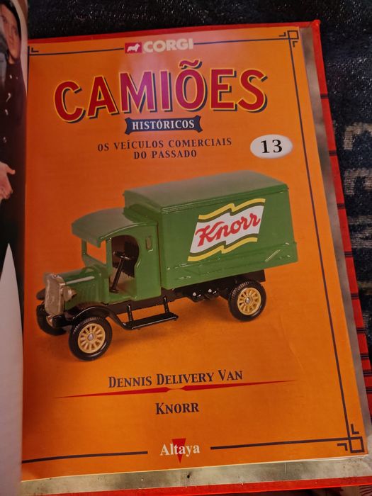 Fascículos Coleção Camiões Históricos Altaya / Corgi (Nº 1 ao 14)
