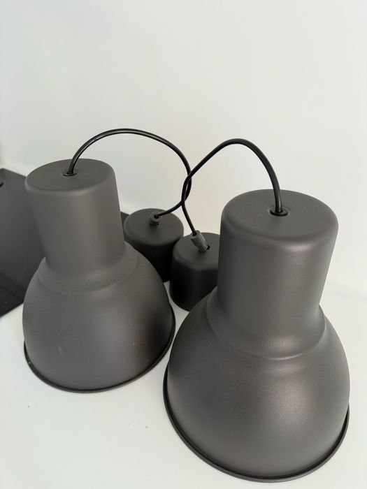 Candeeiro Ikea preto Hektar