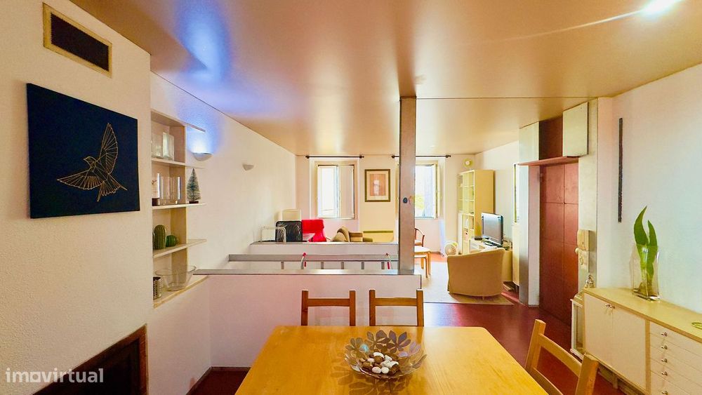 T3 Duplex Equipado e Mobilado - Campo de Ourique | Junto às Amoreiras