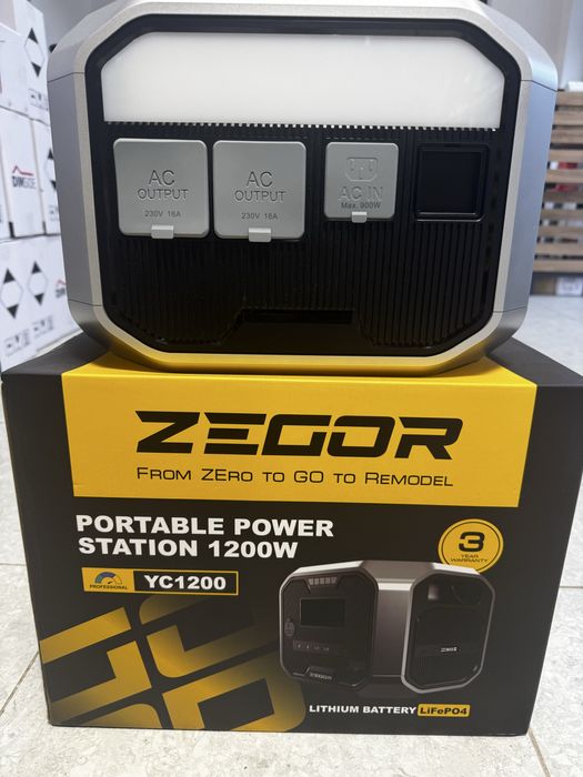 Портативна Зарядна станція Zegor YC1200