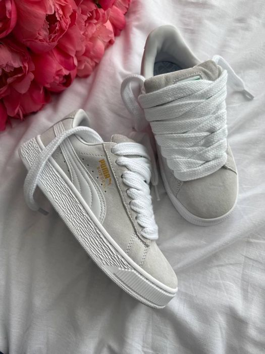 АКЦІЯ! Puma Suede XL Light Grey 37 38 39 40 41 42 43 44 45 пума суеде