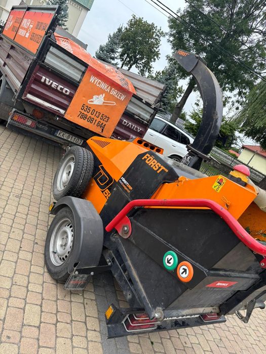 Wycinka drzew, pielęgnacja drzew, zrębkowanie gałęzi, frezowanie pni