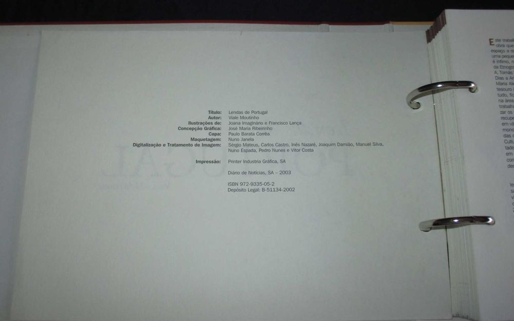 Livro Lendas de Portugal Viale Moutinho