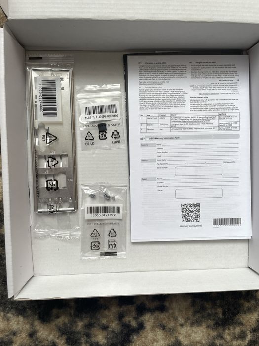Матринська плата AM5 сокет ASUS Prime B650M-K