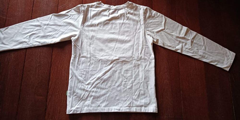 Camisola branca infantil