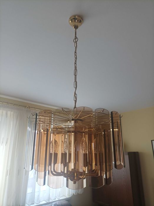 Lampa wisząca, Wortmann & Filz, Niemcy, lata 70.