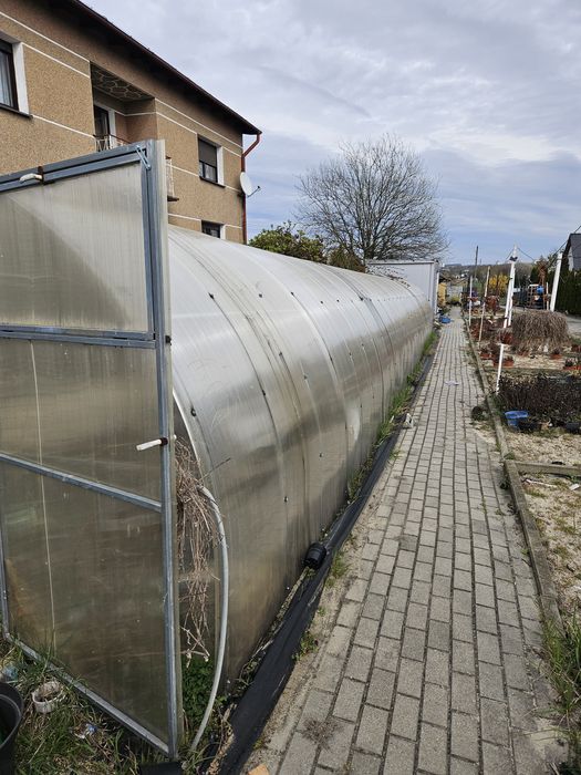 Szklarnia poliweglan tunel foliowy 3m x 20m