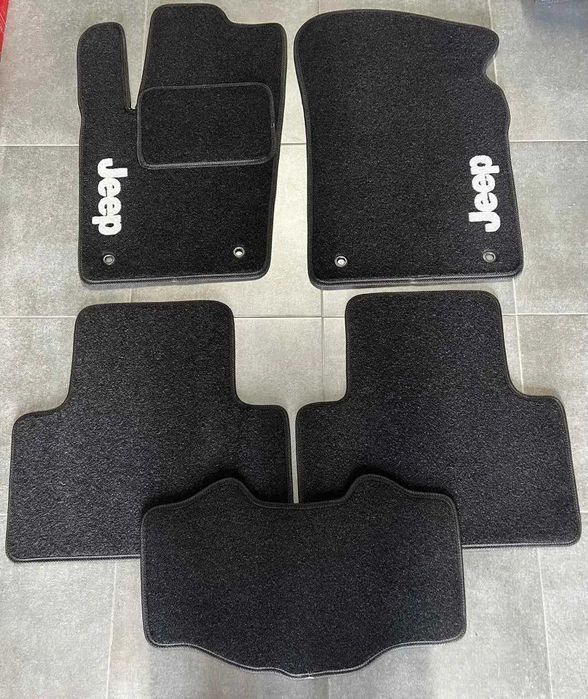 Ворсові коврики в салон Джип JEEP Compass/Renegade/Cherokee/Patriot