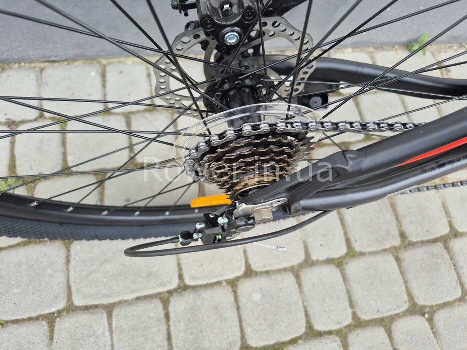 Велосипед алюмінієвий Crossbike 27.5" Roblox Рама 17" black-red
