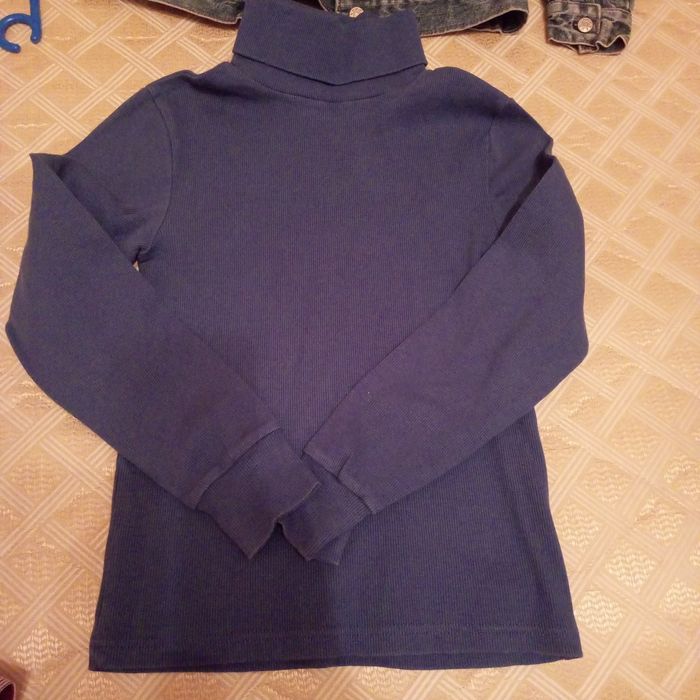 Водолазка синя 128