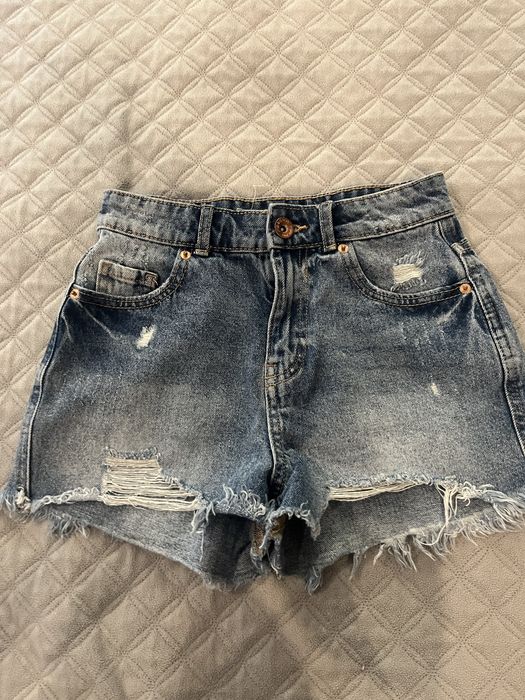 Zestaw spodenek jeansowych XS