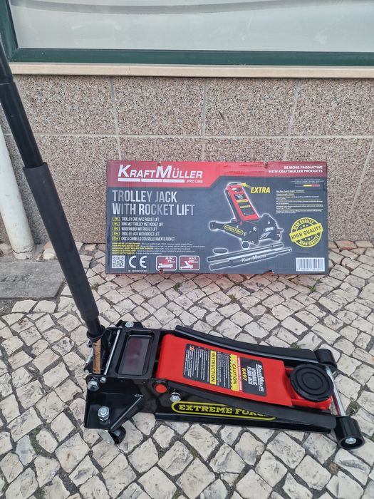 Macaco de 4 toneladas Hidraulico Baixo Perfil novo