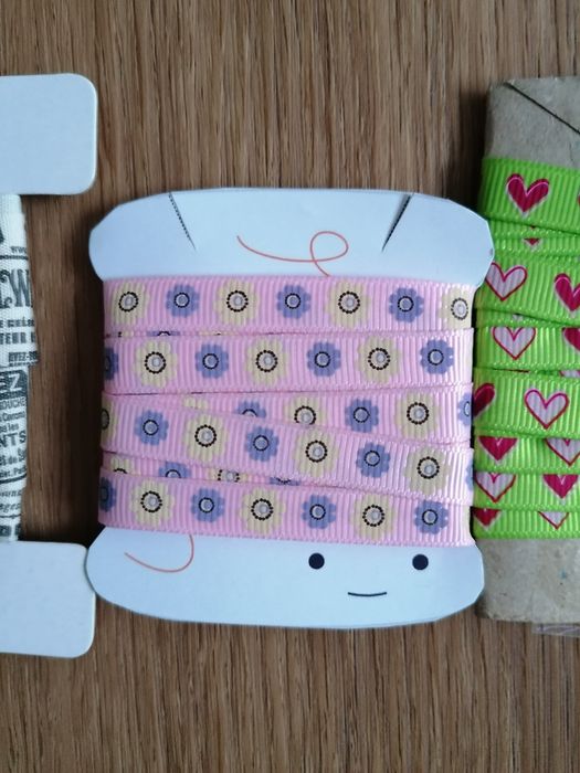 Fitas de tecido estampadas