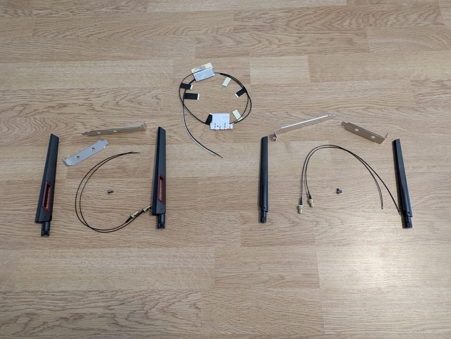 Wi-Fi антени. Перехідник M.2-PCI-E для ПК. Антени для адаптерів M.2