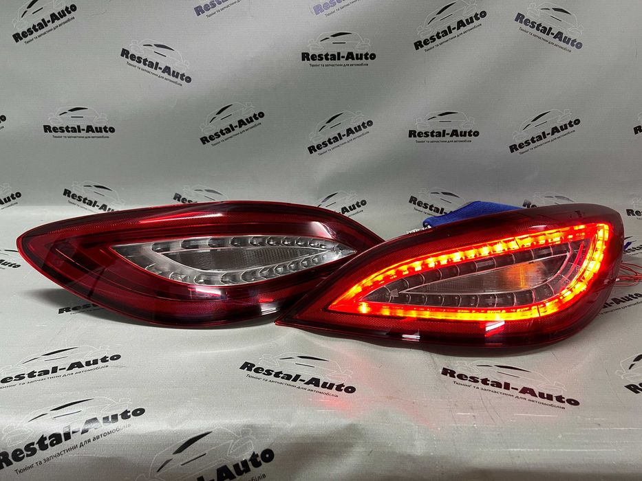 фонари Mercedes cls c218 w218 задние фары Mercedes европа рестайлинг