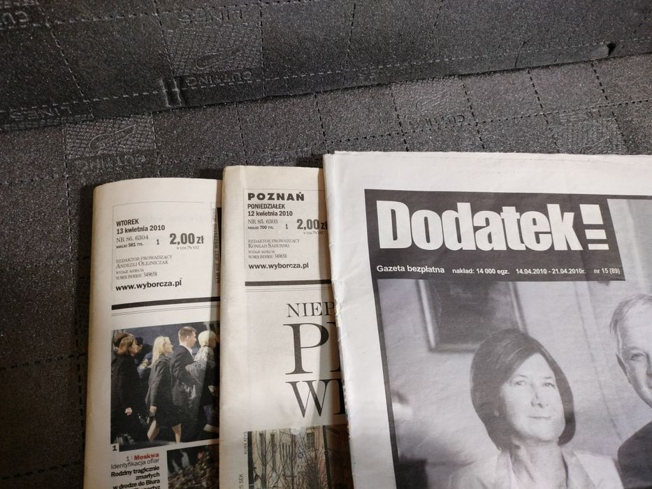 Gazety z kwietnia 2010 r.