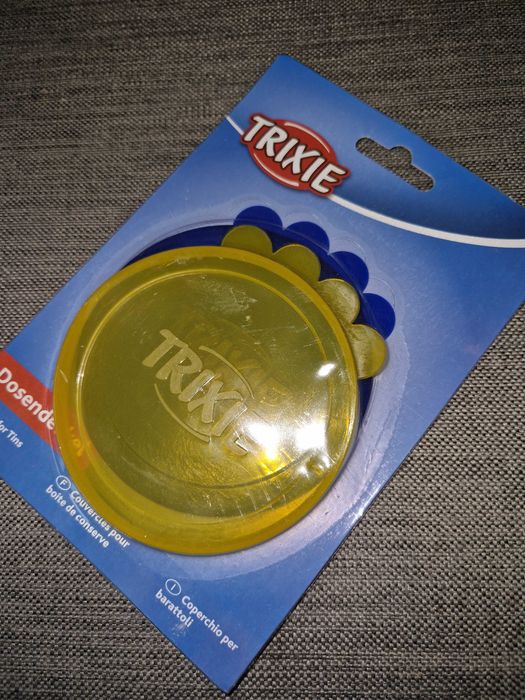 Pokrywki na puszki na karme psa lub kota Trixie
