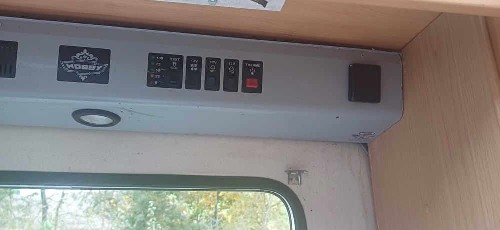 Okap, wywietrznik Hobby przyczepa kempingowa, kamper