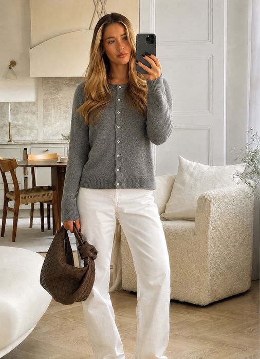 100 % кашемір люкс бренд кардиган M/L/Onesize стиль cos