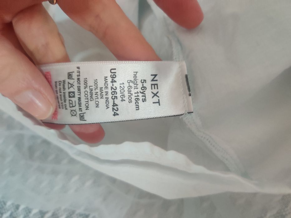 Святкове дитяче плаття Next,5-6 років