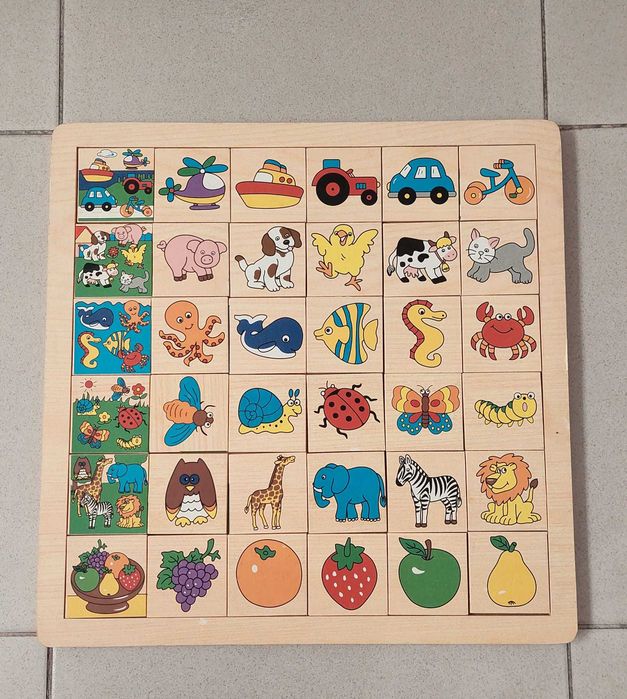 Brinquedos Didáticos de madeira