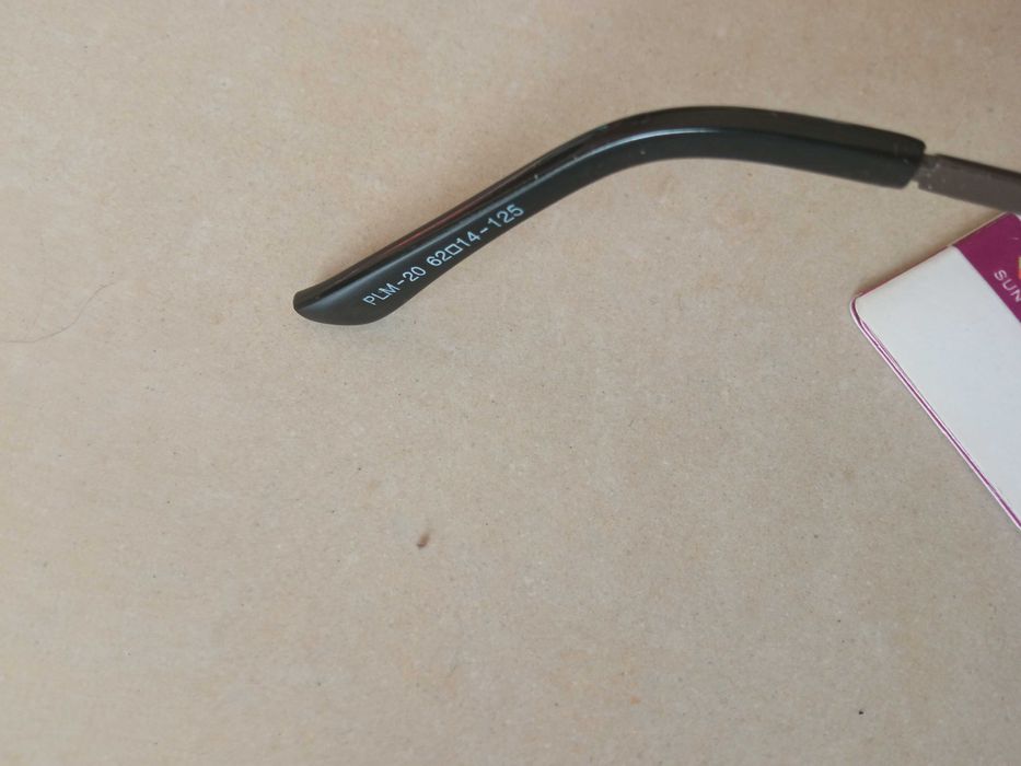 Okulary przeciwsłoneczne Pilotki Polarized Glare protection Czarne