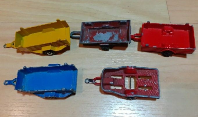 Lote de atrelados antigos Majorette