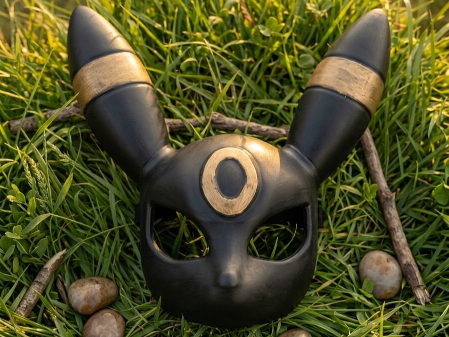 Máscara de Umbreon para Halloween