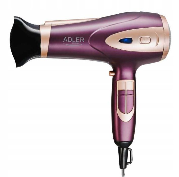 Suszarka do włosów Z JONIZACJĄ Zimny nawiew + Koncentrator i Dyfuzor